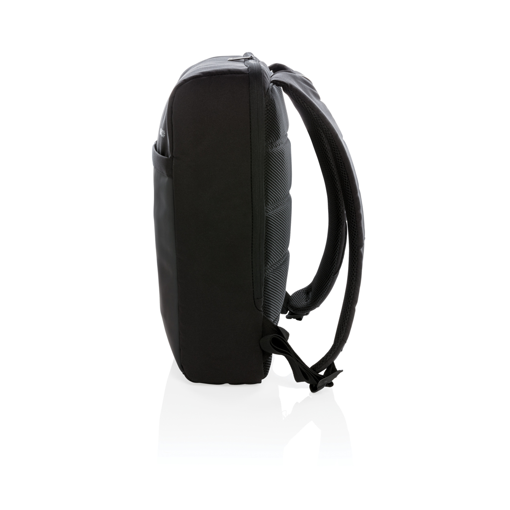 Swiss Peak RFID 15 laptop messenger bag PVC free, black